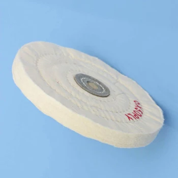 

1pc 150mm 6 Stitched Polishing Wheel Bench Grinder Buffing Wheel For Metal New