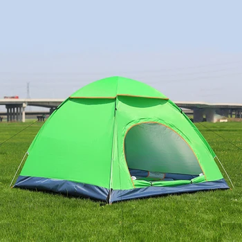 

Camping Tent Backpacking Tents Portable Waterproof Hiking Tent Anti-UV 2/3 Person Folding Automatic Pop-Up Open Sun Shelters