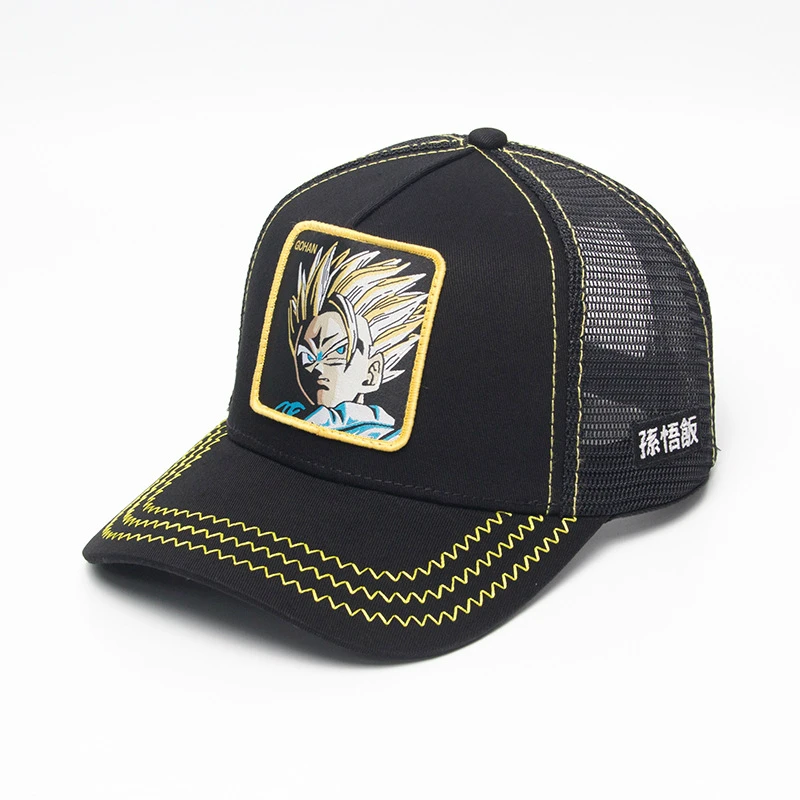 

New Brand GOKU WU 12 Styles Dragon Ball Snapback Cap Cotton Baseball Cap Men Women Hip Hop Dad Mesh Hat Trucker Hat Dropshipping