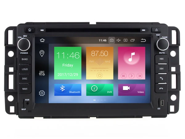 PX5 Android 8 0 ips экран автомобильный DVD для GMC Chevy Silverado Tahoe Suburban 4 ГБ Оперативная память +