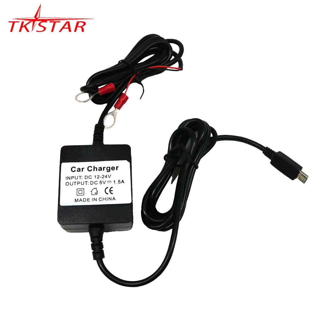 Автомобильное зарядное устройство 12 24 В постоянного тока для TKSTAR TK905 TK915 TK909 TK109 TK913