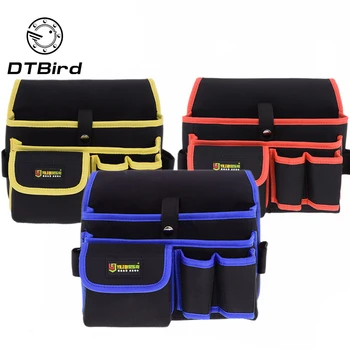 

Multi-pockets Tool Bag Waist Pockets Electrician Tool Bag Water Proof Pouch Tools Bag Belt Waist Pocket Case High Capacity