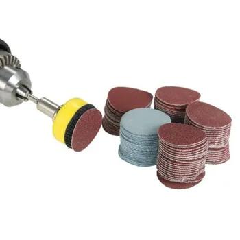 

Finishing Cleaning 100pcs 100-3000 Grit Sanding Disc Sandpaper Grinding Backing Pad