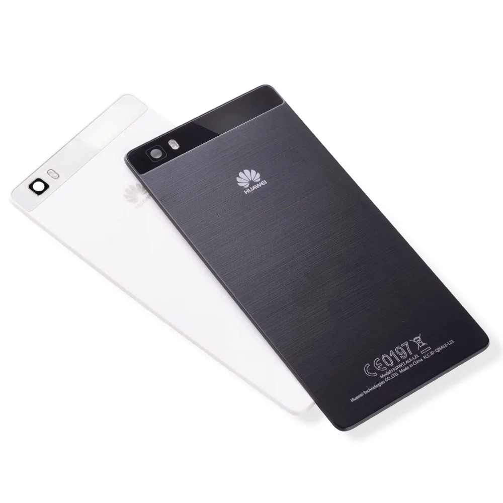 Задняя крышка батареи для huawei P8 Lite задняя крышка оригинальная замена черный белый