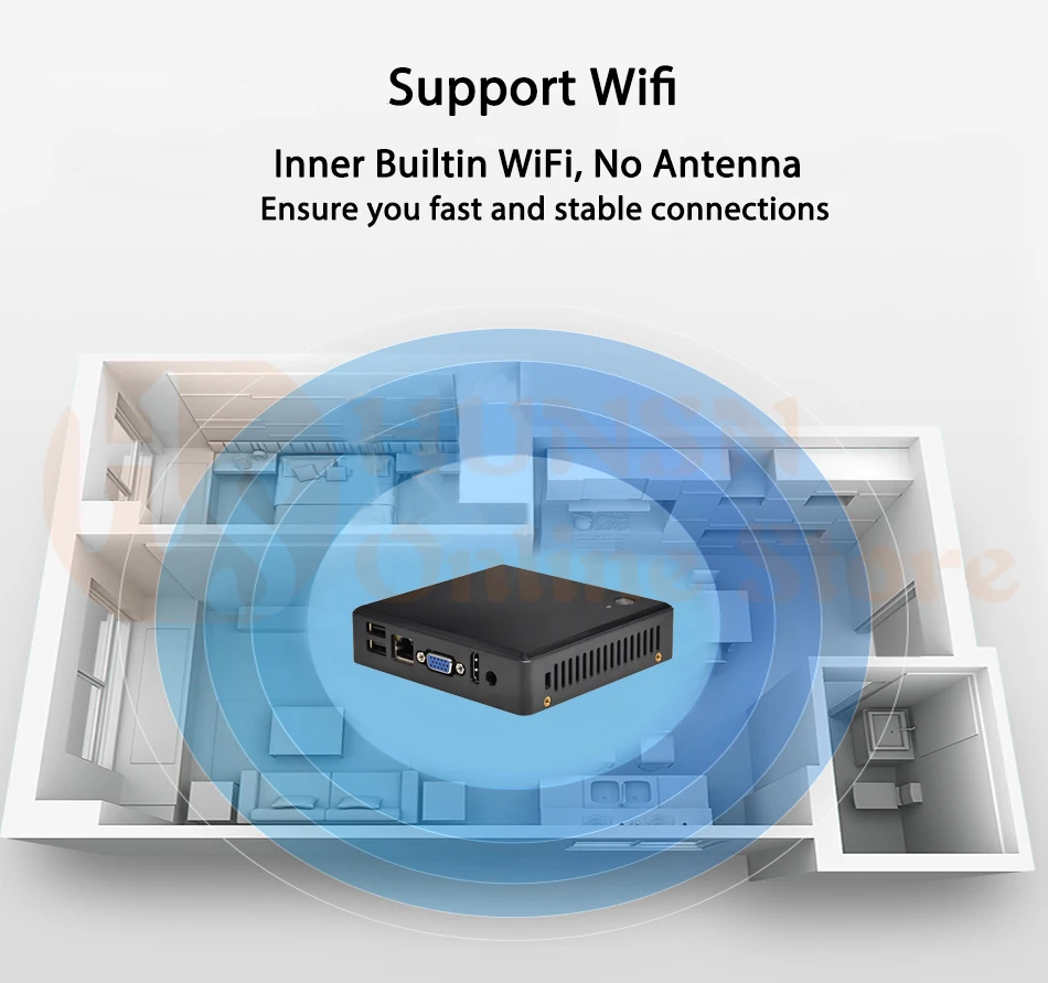 Thin Client RDP PCOIP HDX WIFI HUNSN TF08 01 (8)