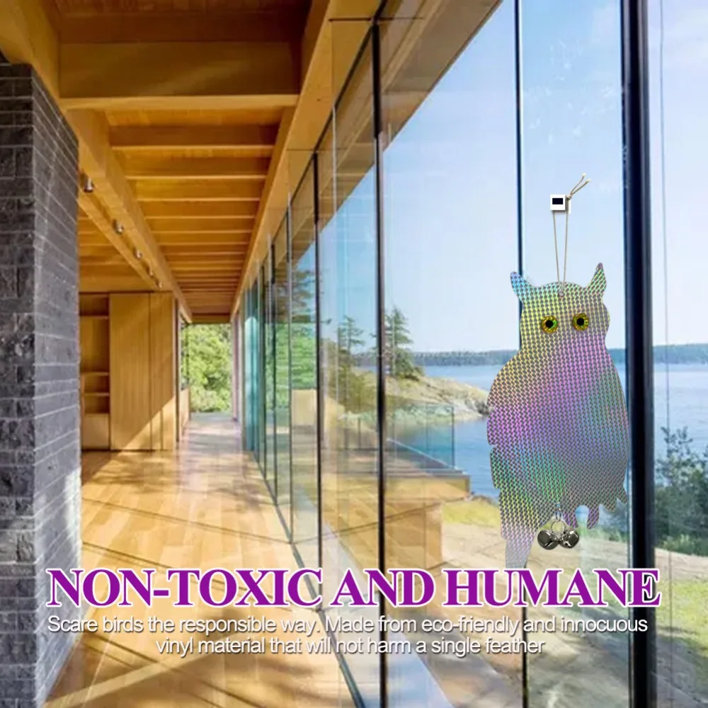 Сад Лазерный Светоотражающие искусственные с совой поставки отражающие Сова