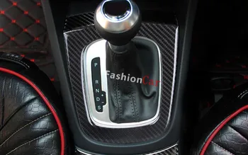 

2pcs/set Interior gear shift frame cover For Audi Q3 8U 2012 2013 2014 2015 car styling