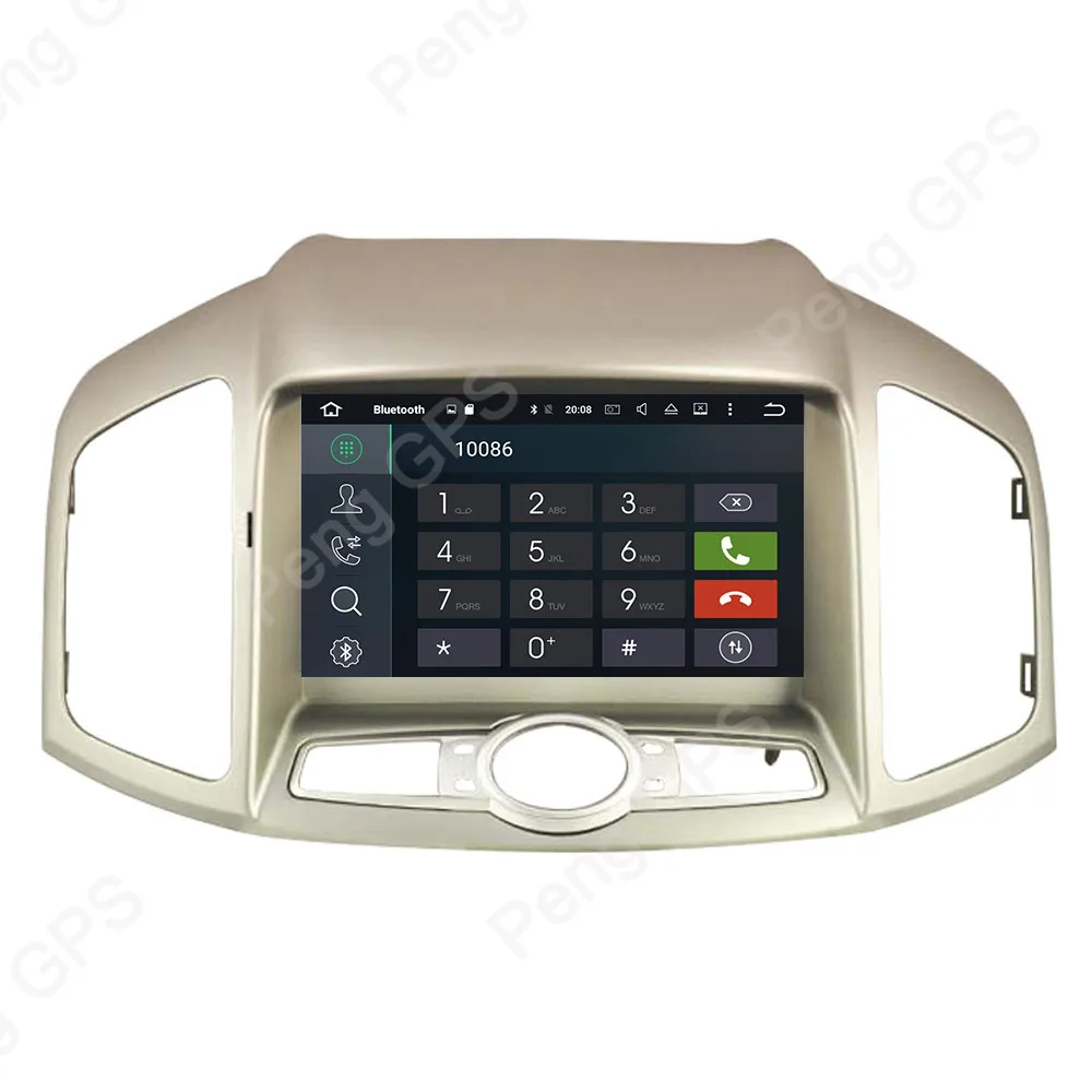 Sale IPS Screen Car CD DVD Player 2 Din Android 8.1 GPS GPS Navigation for CHEVROLET CAPTIVA 2012 2013 2014 1080P HD Video Headunit 3