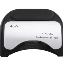 Машинка для стрижки 48 Вт CCFL+ светодиодный УФ-лампа для нейл-арта, ВБ, Европа, Австралия, США, Великобритании Подключите красный/белый/черный Автоматические Гелевые отверждения Светодиодный свет лампа для полировки ногтей Сушилка для ногтей