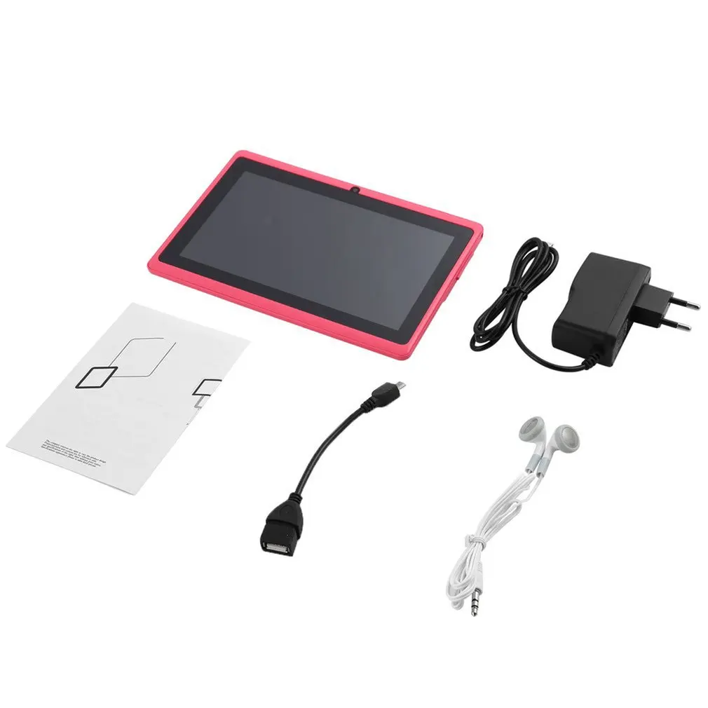 

7 Inch Quad-core Tablet Computer Q88h All-in A33 For Android 4.4wifi Internet 512mb 4g/8g Convenient