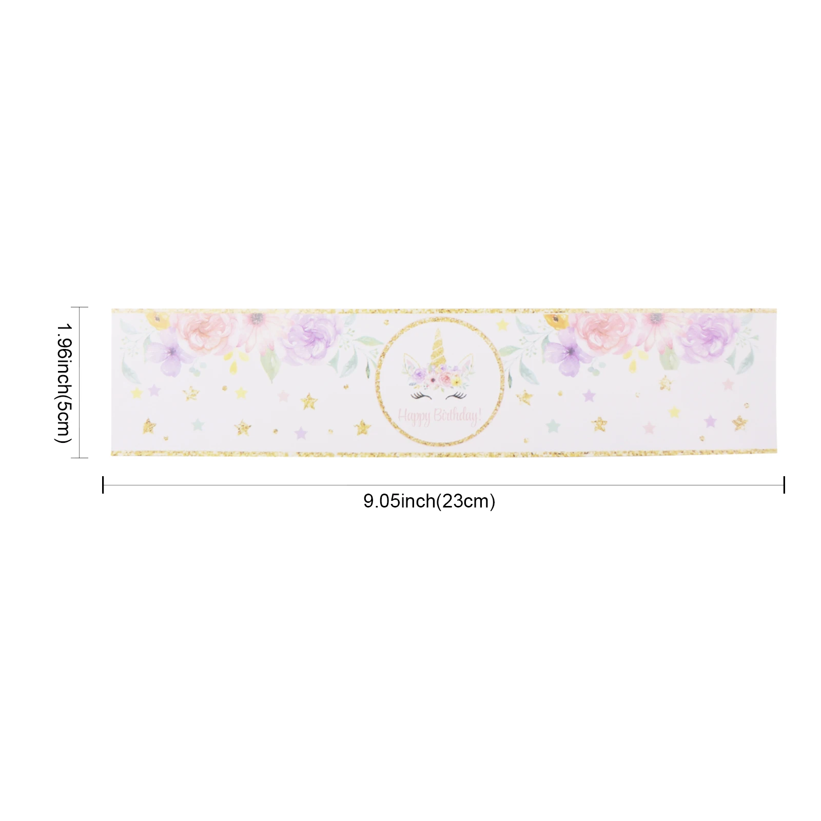 24pcs Shiny DIY Unicorn Bottle Sticker Water Bottle Sticker Labels Gift Box Sticker For Baby Shower Birthday Event Party Decor