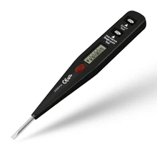 ATORCH 12V-500V Electric indicator voltage meter digital voltmeter Socket Wall AC DC Power Outlet Detector Sensor Tester Pen