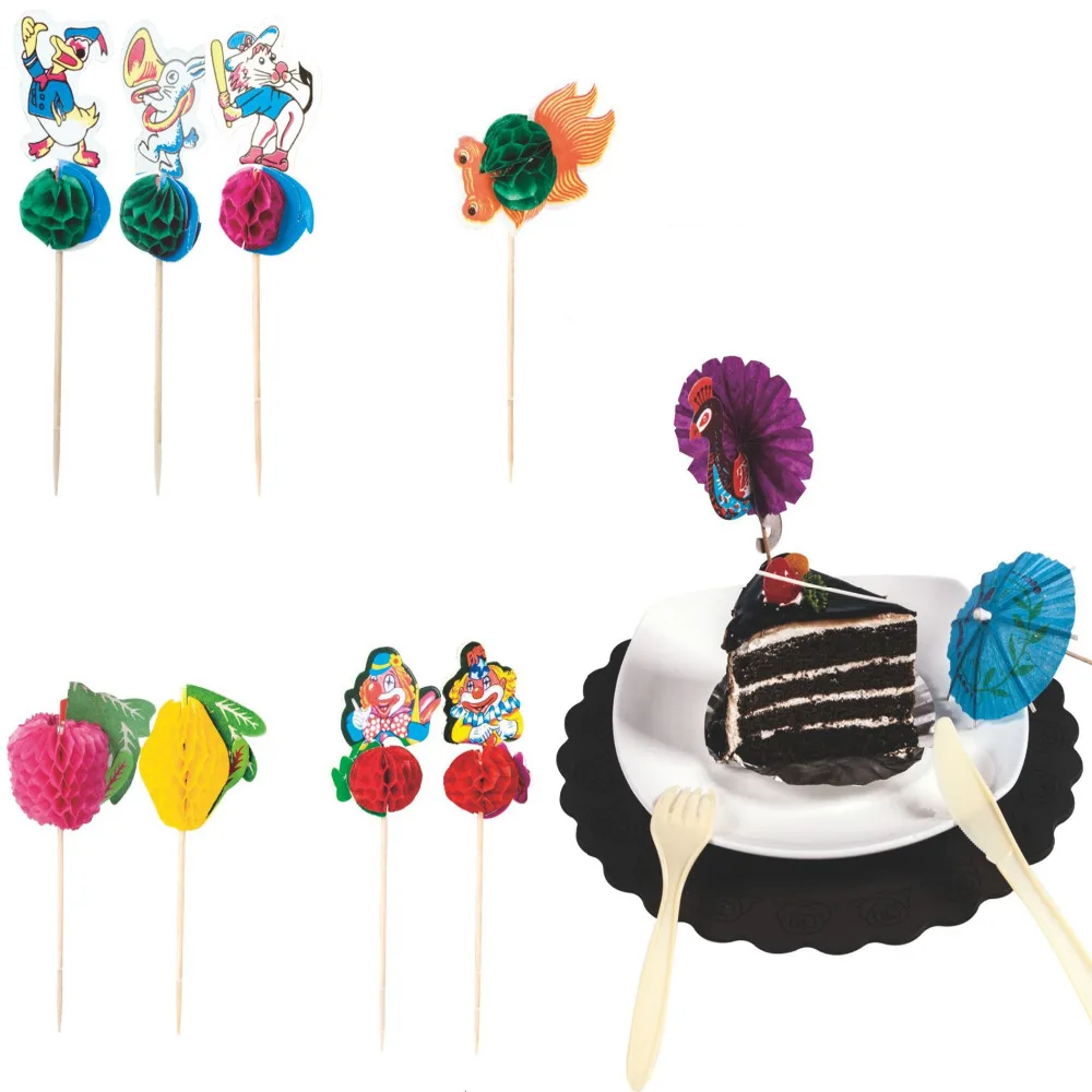 

25pcs/lot,NEW Paper Tropical Cocktail Juice Drink Picks Sticks Wedding Birthday Party Decoration