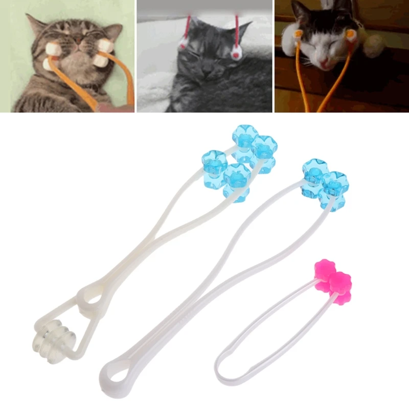 

Cat Massage Tool Pets Slim Face Legs Roller Relief Massager For Puppy Kitten Dog