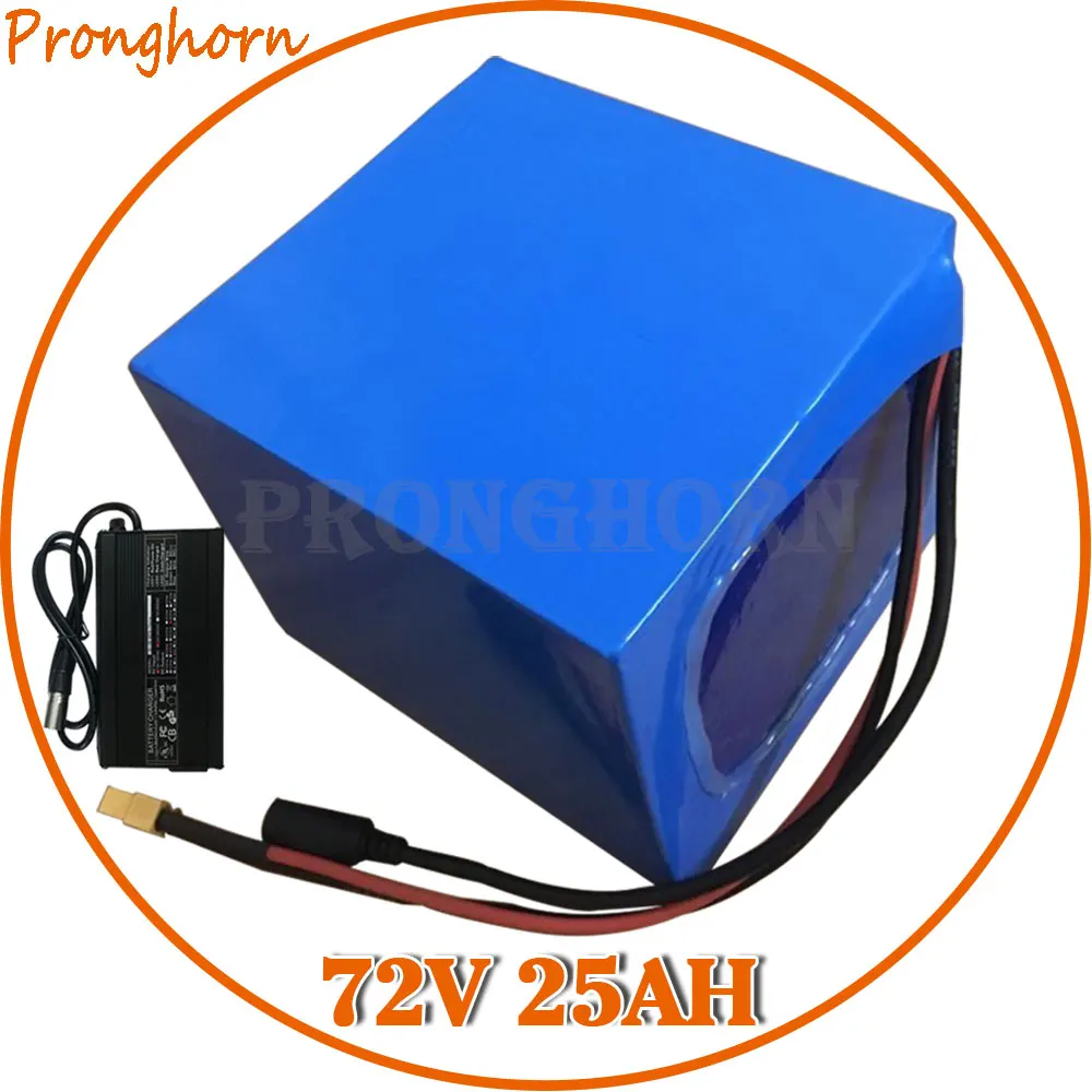 Clearance Super Power 3000W 72V Electric Bike Battery 72V 25Ah Electric Bicycle Battery 72V 25Ah Lithium Battery with 50A BMS +5A Charger 0 Clearance Super Power 3000W 72V Electric Bike Battery 72V 25Ah Electric Bicycle Battery 72V 25Ah Lithium Battery with 50A BMS +5A Charger 0