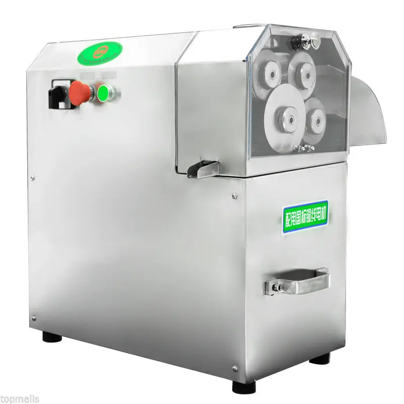 

4 rollers stainless steel Electric sugarcane juicer Machine sugar cane juicer te