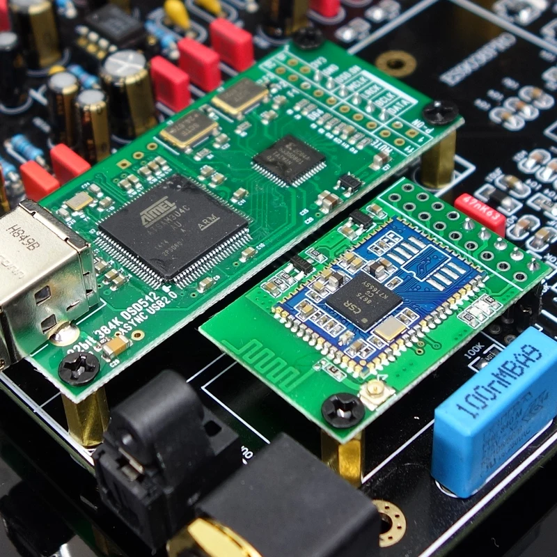 NEW Dual-Core AK4497EQ Bluetooth 5.0 DAC Decoder board Support XMOS / Amanero I2S USB Input / XLR balanced Output