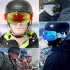 COPOZZ brand ski goggles replaceable magnetic lenses UV400 anti-fog snow ski mask skiing men women snowboard goggles GOG-2181 ► Photo 3/6