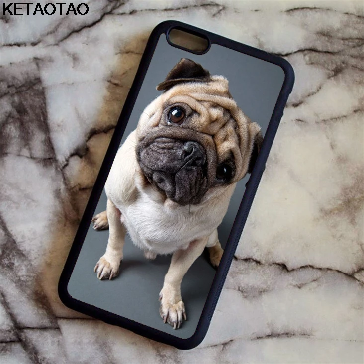 KETAOTAO Даг Мопс король 1 культура телефонные чехлы для iPhone 4S 5C 5S 6S 7 8 X Samsung чехол