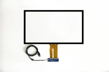

19 inch 10 points capacitive touch screen multi PCAP touch screen panel overlay kit, driver free