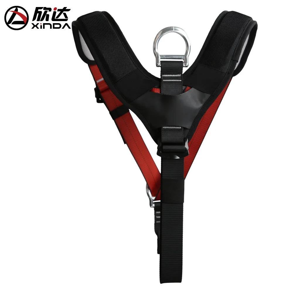 XINDA Outdoor Sport Protection Equipment Upper Body Seat Belt Shoulder Strap Climbing Mountaineering Safety Belt Downhill Rescue XINDA Outdoor Sport Protection Equipment Upper Body Seat Belt Shoulder Strap Climbing Mountaineering Safety Belt Downhill Rescue