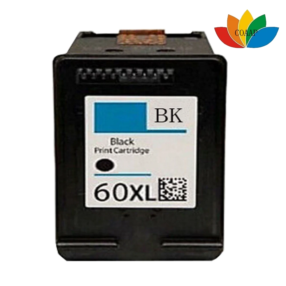 1pcs Compatible HP 60XL Black Ink Cartridge CC641WN for Deskjet D2500 F4200 D2566 D2568 D2530