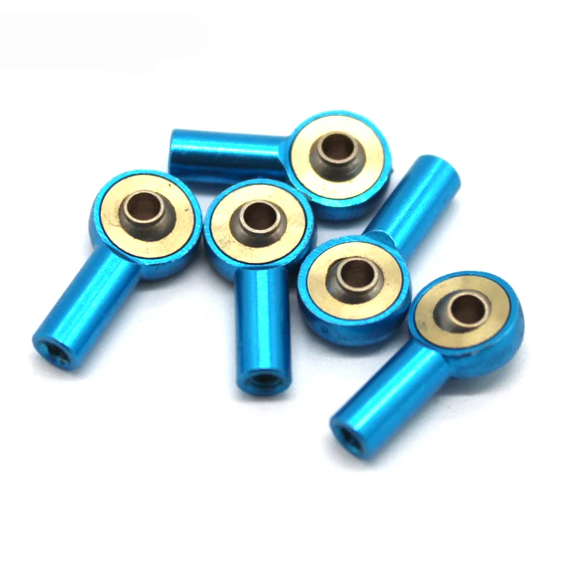 

10PCS Metal M2 Ball Head Universal Tie Rod Linkage Joint Bearing Ball Joint Rod End for RC Model Car Drive Shaft Connector Parts