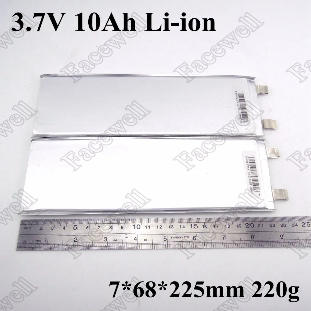 

7pcs 768225 li-ion 3.7 v batteries 10Ah DIY for battery pack 12v lifepak hilti 36v battery fat bike li-ion 12v lithium battery