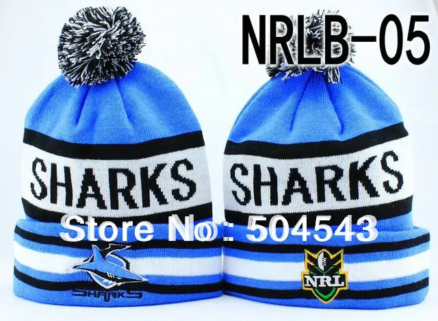 Details about   Cronulla Sharks NRL Classic Winter Acrylic Knit Pom Pom Beanie W7 