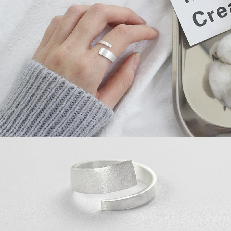 DIEERLAN богемные панк 925 пробы серебряные круглые кольца для женщин женские Ретро Винтажные античные кольца на палец Свадебные ювелирные изделия