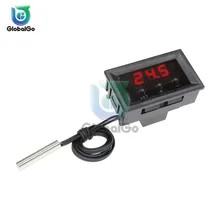 W1209 DC 12V Digital Temp Thermostat Thermometer Temperature Controller Regulator NTC Sensor Temperature Controller Swith bht 1000 ga ntc sensor temperature controller water heating thermostat