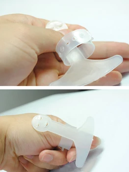 

2pc Hand Guard Finger Protector Safe Slice Tool Plastic Hand Protector Guard Kitchen Gadgets Cooking Tools 70 80