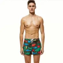 Летние мужские шорты для плавания, свободная, с принтом в виде быстросохнущие мужские плавки спортивные для плавания и серфинга; дышащая обувь для бега пляжные шорты купальные плавки