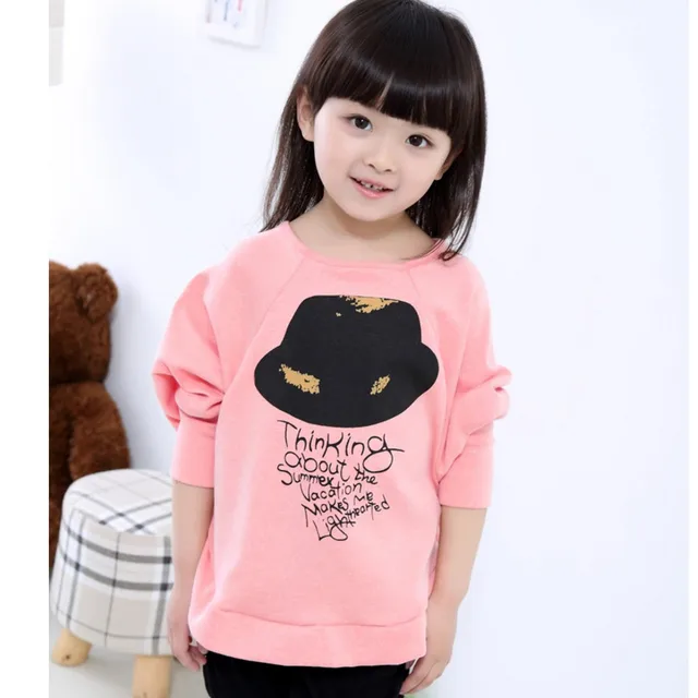 2017 fashion Autumn Spring cute children brand clothing for kids girl