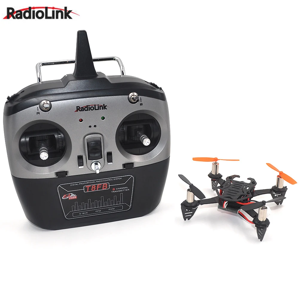 

Radiolink F110 Mini Drone Quadcopter with T8FB 8CH RC Transmitter