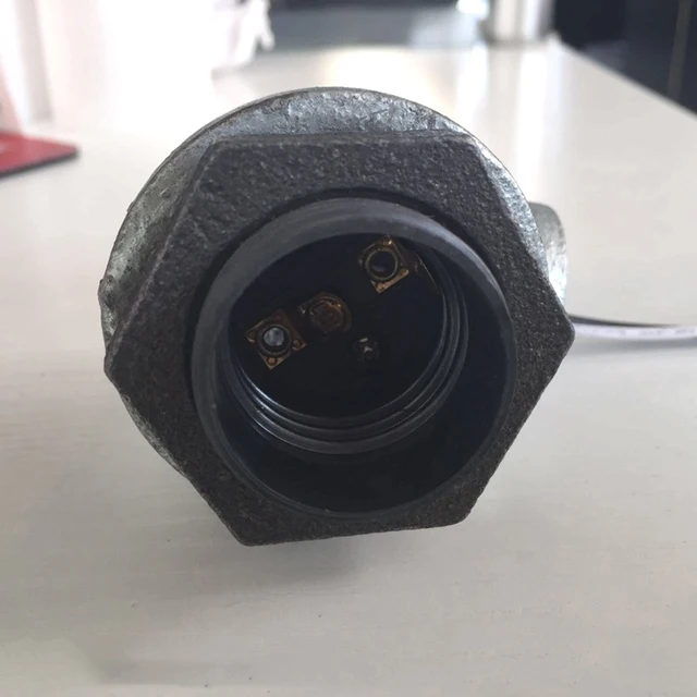 1pcs/lot DN20(For 25mm pipe) Vintage Industrial Elbow Pipe Lamp Base