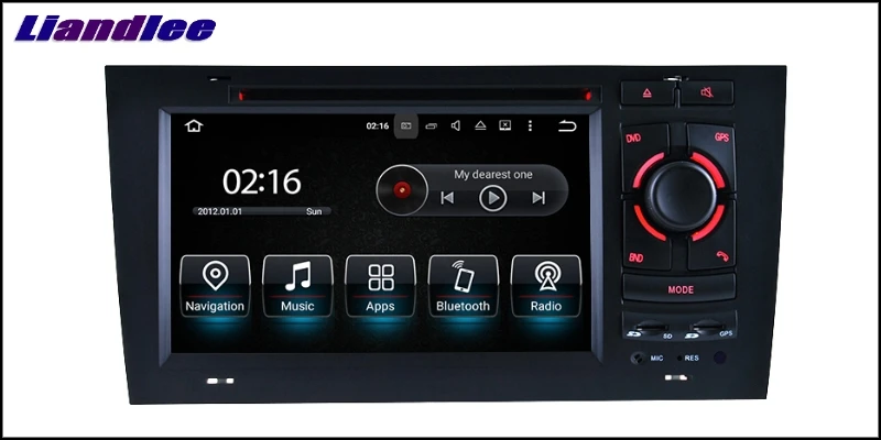 Discount Liandlee Car Multimedia Player NAVI For Audi A6 C5 4B 1997~2004 Car Touch Screen System Radio TV DVD Stereo GPS Navigation 0