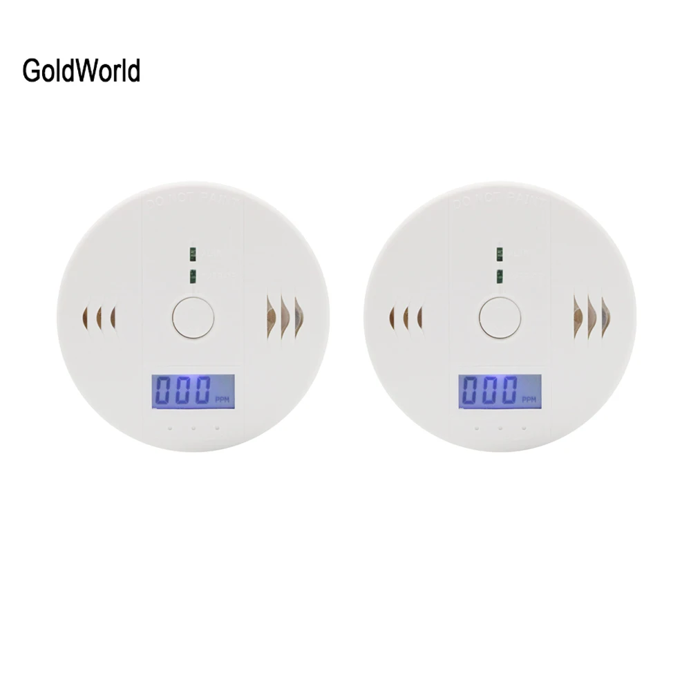 

85dB Warning High Sensitive LCD Photoelectric Independent CO Gas Sensor Carbon Monoxide Poisoning Alarm Detector