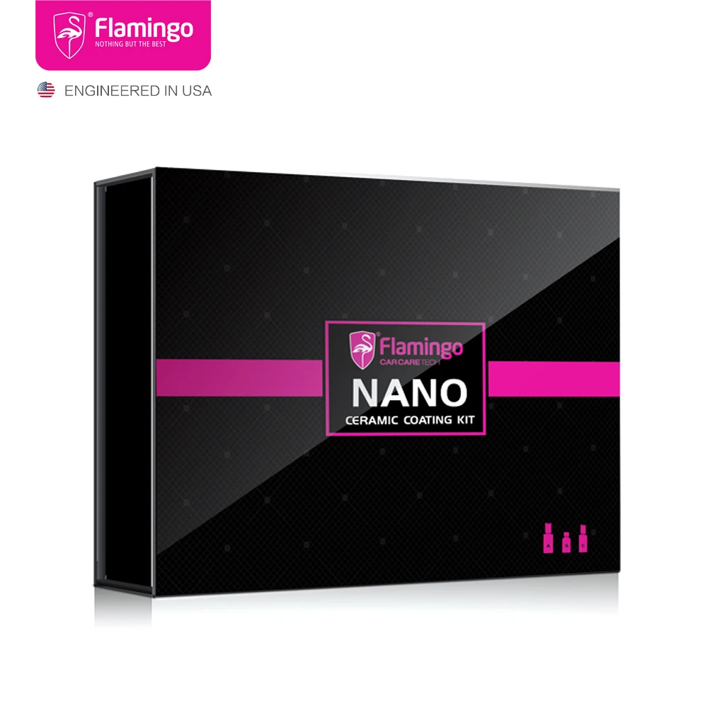 Baratos 3 uds Kit de recubrimiento de cerámica Nano para el coche Auto Care pulido protector de pintura de vidrio hidrofóbico juego de protección UV