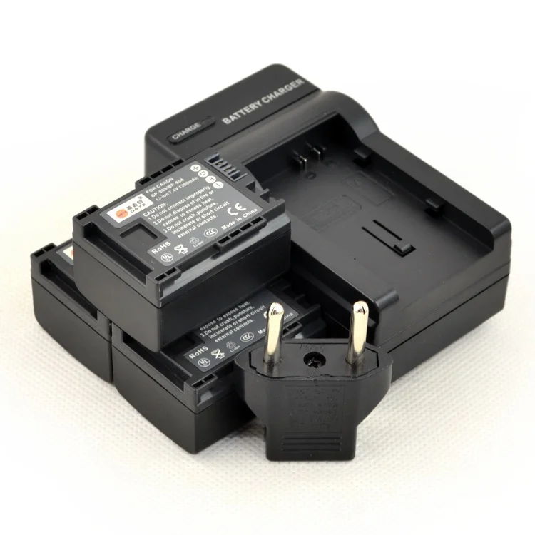 DSTE ( 3 x BP808 BP-808 Digital Battery + Charger DC26 / Lot ) suitable for CANON FS100 FS21 M31 M300 Camera Free shipping | Электроника