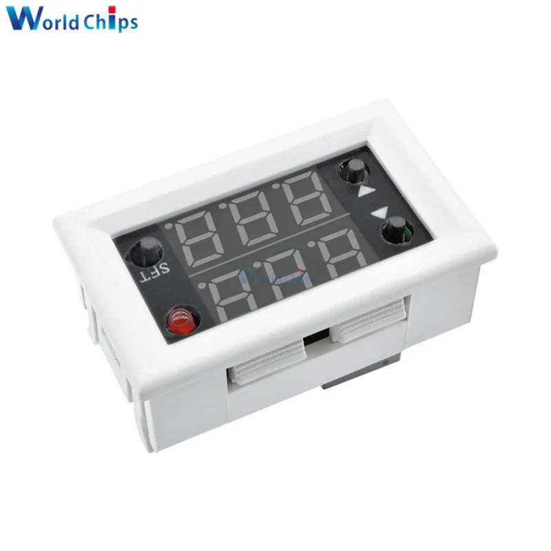Цифровой светодиодный релейный модуль с двойным дисплеем 12 В 20 А|relay module|timer modulecycle