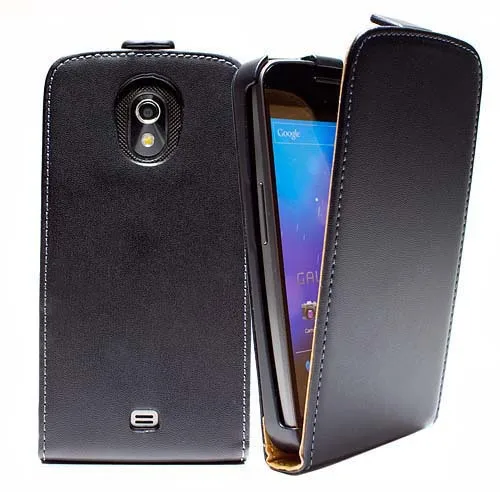 Чехол из натуральной кожи для Samsung Galaxy GT I9250 Flipcover|case for samsung galaxy|case samsungleather case |