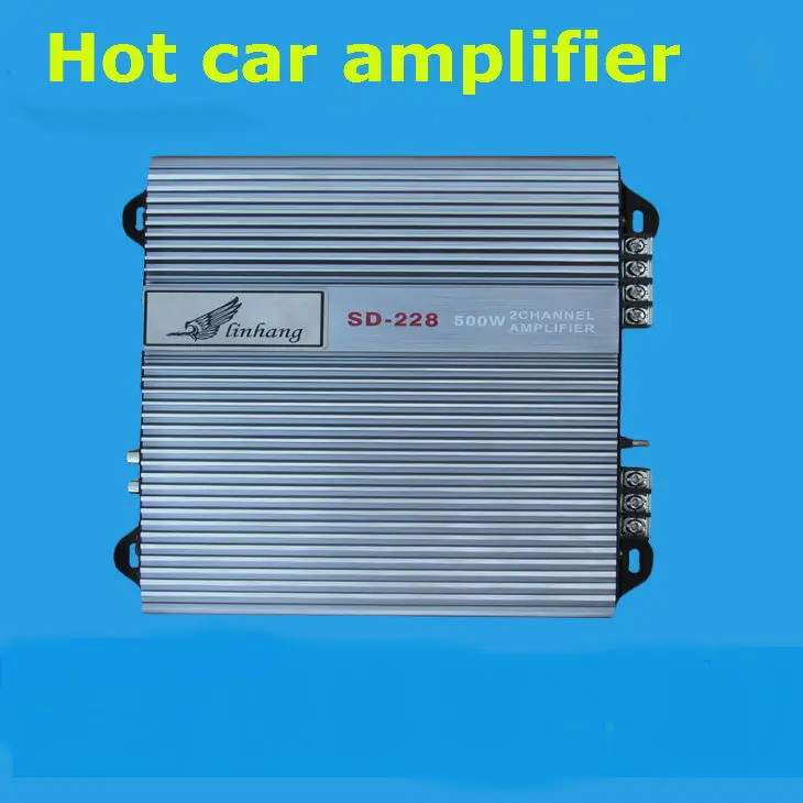 

Big power Car audio power amplifier support U disk SD card 200Wx2