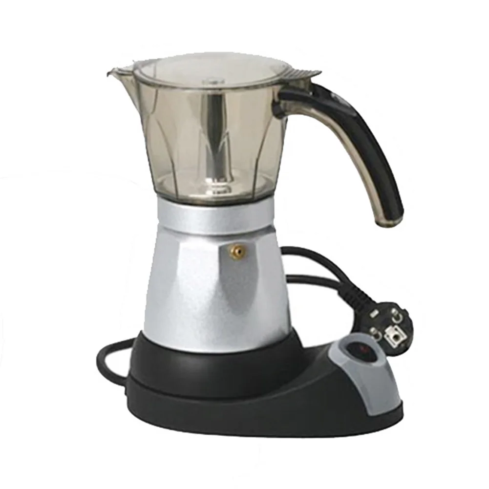 Coffee Maker Automatic Home Use Filters Moka Pot Machine Tea Brew Insulation Electric Heat Separated Base Mini For Six People