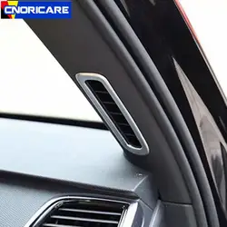 Автомобиль стойки кондиционер выпускная рама Decortion Крышка отделка 2 шт. для Volvo XC90 2016-18 ABS интерьер изменение наклейки