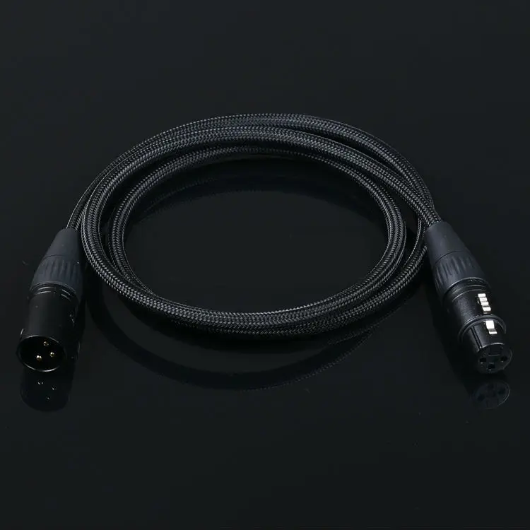

high quality Balanced transmission cable XLR balanced audio line 1m 1.5m 2m