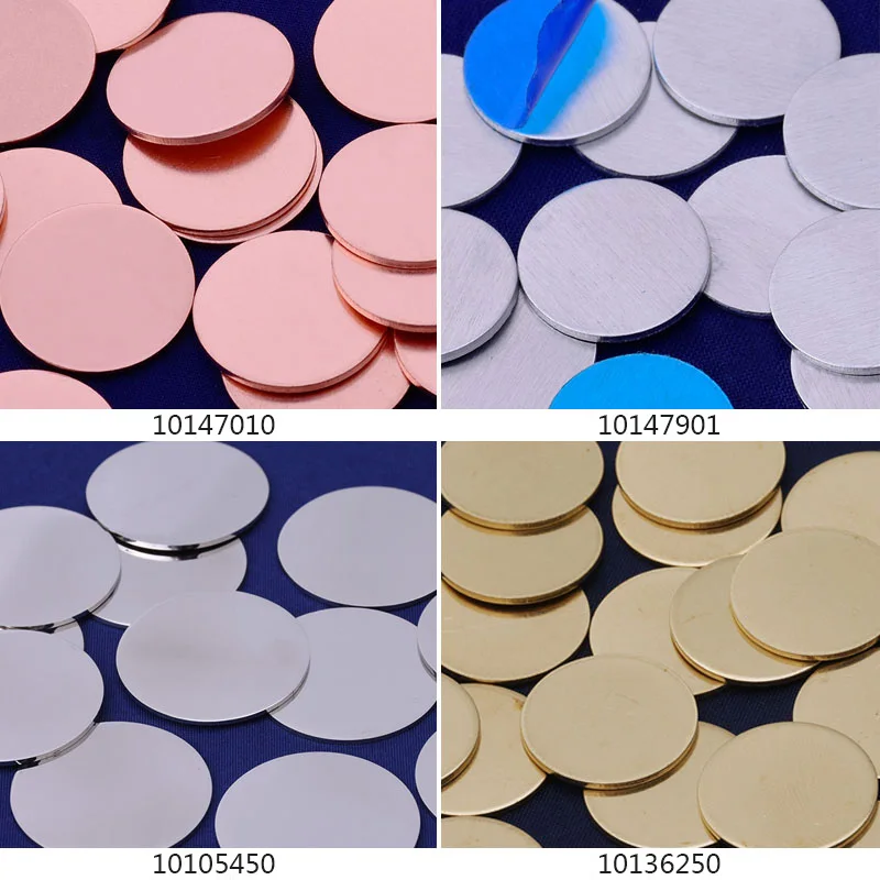 

25mm about 1" round shape Stamping supplies Metal Blank