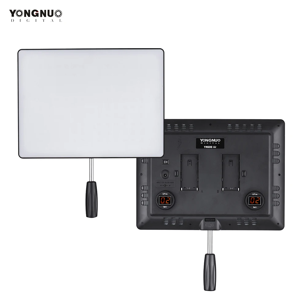 YONGNUO YN600 Air 3200 K-5500 K двухцветная температура светодиодный вспышка для фото и видео Освещение Регулируемая яркость студийный свет