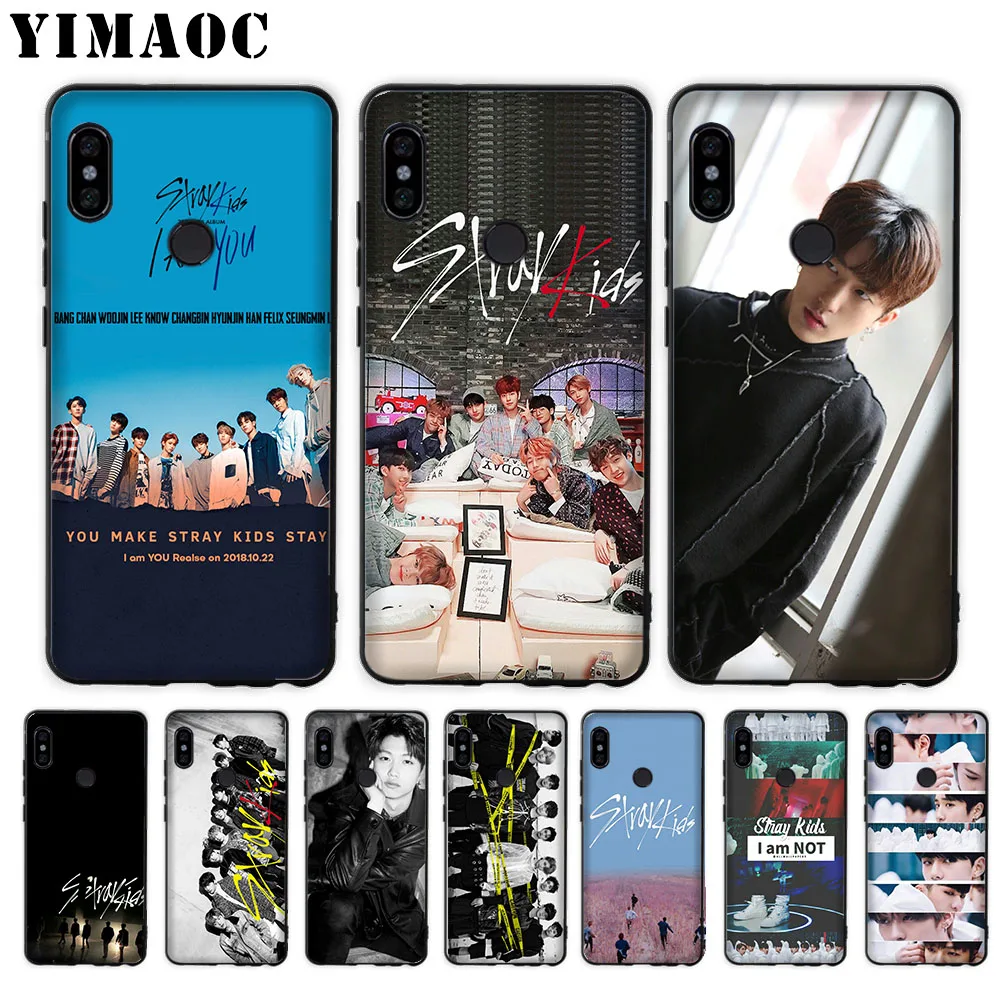 

YIMAOC Stray Kids K Pop Soft Case for Xiaomi Mi5 Mi5S Mi6 Mi9 Mi8 Lite SE A1 A2 Lite Pocophone F1 MAX 3