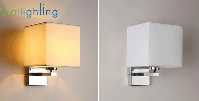 Lâmpada de Parede Moderna Lâmpada Cabeceira Quarto Hotel Escada Arandelas Parede Iluminação Aço Inoxidável Preto Branco Tecido Abajur Dispositivo Elétrico Led 5 modern wall lamp